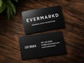 Custom Engraved - Aluminum Business Card (50 count)