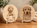 Custom Engraved - 8" Wood Picture