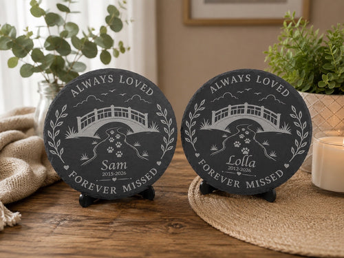 Custom Engraved - 8" Pet Memorial