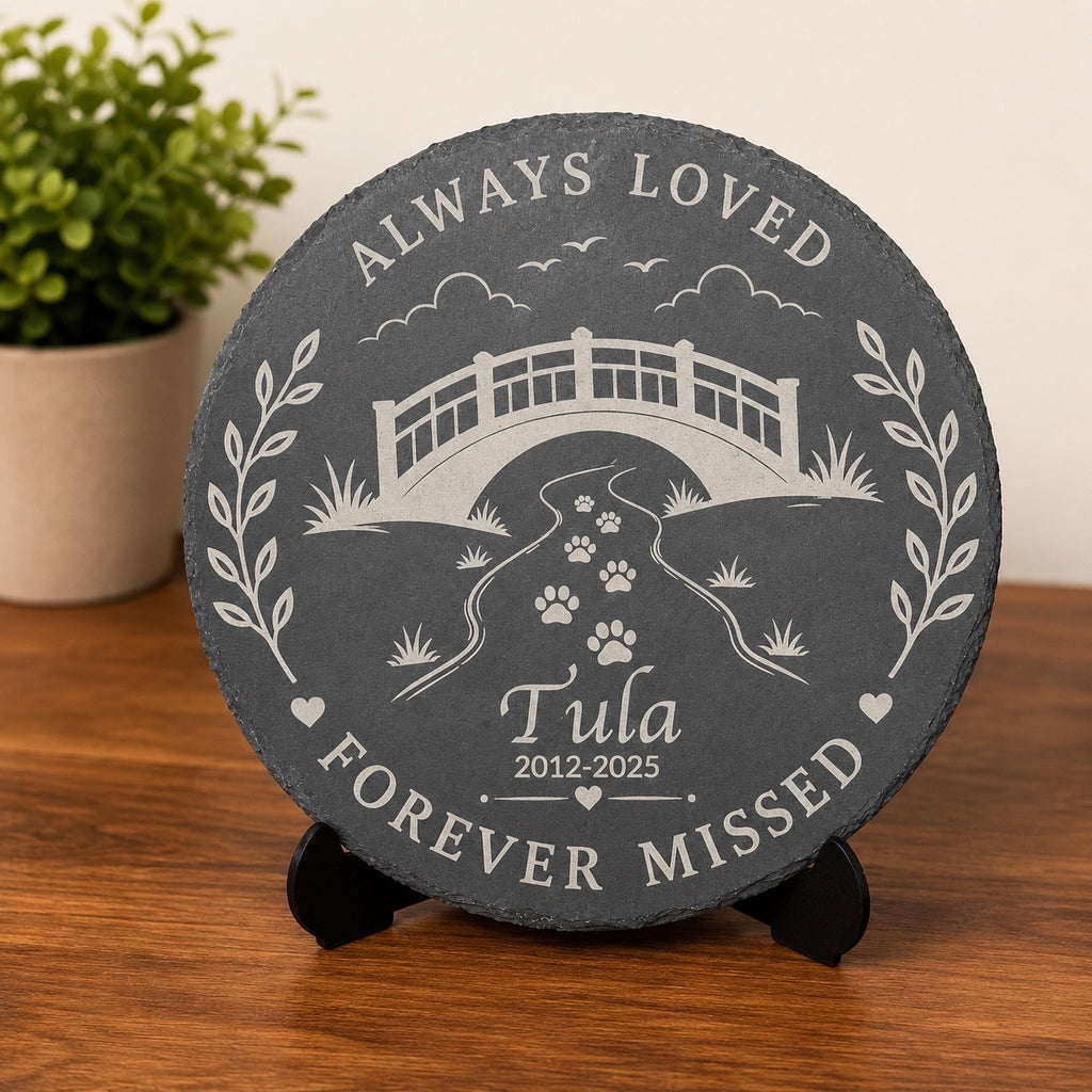 Custom Engraved - 8" Pet Memorial