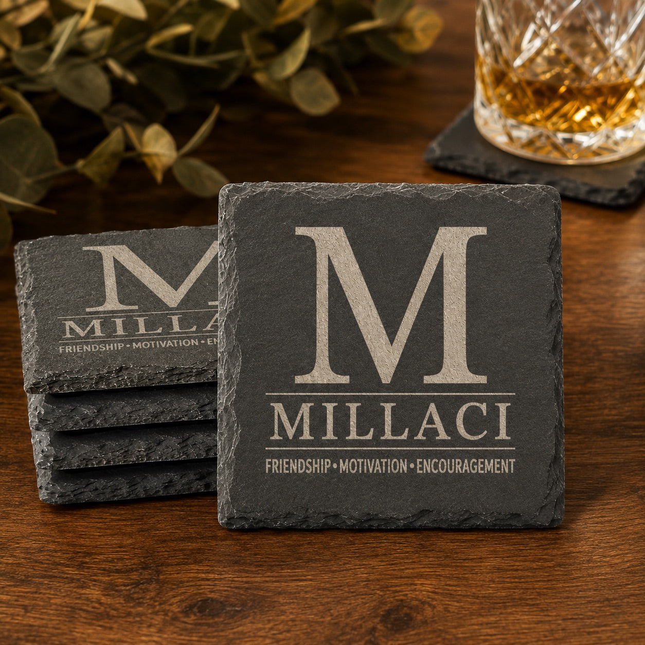 Custom Engraved - Coaster