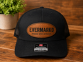 "Personalized" Custom Leatherette Patch Hat