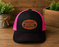 "Mother Of Boys" Custom Leatherette Patch Hat